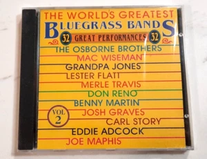 The World's Greatest Bluegrass Bands, Vol. 2 / Osborne Brothers ..(CD, 1999) NEW - Imagen 1 de 6
