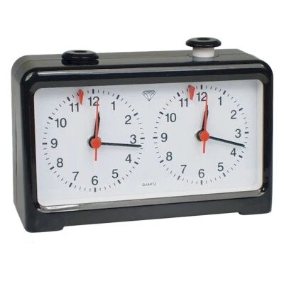 Portable Chess Clock Chess Board Game Timer Chess Matches Plastic Material - Image 1 of 4