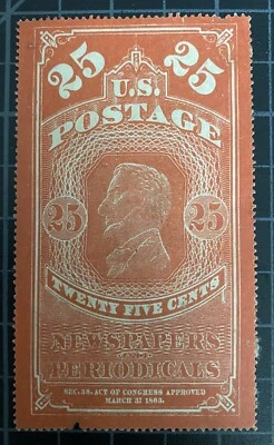 US Stamps- SC# PR3 - Fault At Bottom - SCV = $400.00 - Image 1 of 2