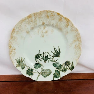 Splendido piatto cinese fine floreale dipinto a mano vintage - Foto 1 di 3