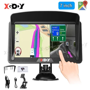 XGODY 7 Zoll Navigationsgerät GPS Navi für Auto PKW LKW Wohnwagen Stimmführung - Bild 1 von 13