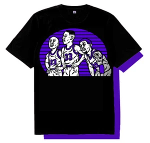 1 New Jordan Scottie Pippen Dennis Rodman Court Purple shirt chicago trio tee  - Picture 1 of 5