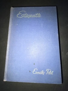 Antik: Etikette von Emily Post Hardcover 1945 - Bild 1 von 20