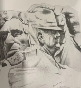 Paul “Bear” Bryant “The True Legend” Mt. Rushmore Poster~Alabama Crimson Tide - Picture 1 of 18