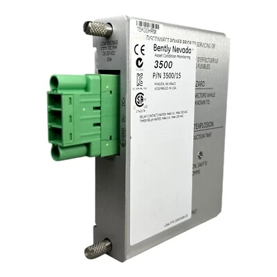 Bently Nevada 3500/15 133300-01 Low Voltage Dc Power Input Module - Image 1 of 4