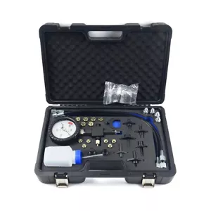 Kit de herramientas de comprobador de alta presión Common Rail Diesel + tubos de inyección en blanco negro - Imagen 1 de 6