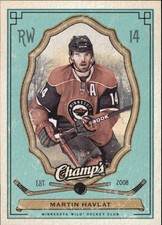 2009-10 (WILD) Upper Deck Champ's Green #53 Martin Havlat