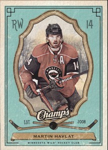 2009-10 (WILD) Upper Deck Champ's Green #53 Martin Havlat
