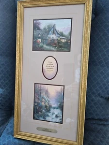 1990er Jahre Thomas Kinkade "Love" authentischer gerahmter Druck - Bild 1 von 2
