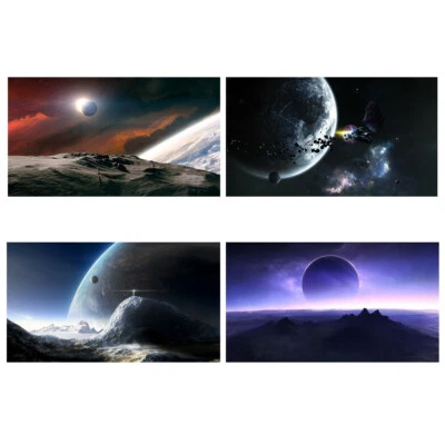 Universe Space Photography Background Vinyl Cloth Backdrop Photo Studio Props - Image 1 of 4