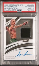 Sean O’Malley Ufc Panini 2022 Immaculate  /99 Memorabilia On Card Autograph pop1