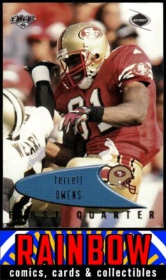 1999 Collector's Edge Odyssey #128 Terrell Owens    San Francisco 49ers - Image 1 of 2