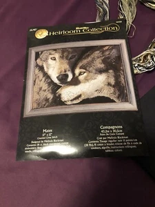 Bucilla Heirloom Collection Wolves "Mates" Kreuzstich - Bild 1 von 8