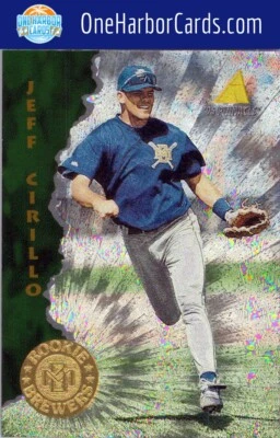 1995 Pinnacle Milwaukee Brewers #165 Jeff Cirillo - Image 1 of 2