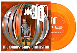 JOE 90 7" Barry Gray Orchestra THEME ORANGE VINYL Limited Edition MINT /UNPLAYED - Picture 1 of 12