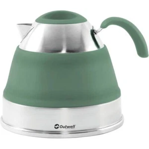 Collaps Kettle 2.5L Shadow Green Compact Collapsible Convenient Camping - Picture 1 of 3