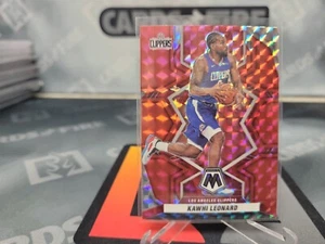 2021-22 Mosaic Red #141 Kawhi Leonard - Los Angeles Clippers - Picture 1 of 2