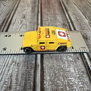 1994 Rescue HUMVEE 2003 Special Edition 1:64 Die-cast by MATCHBOX Hatch Opens - Picture 1 of 10
