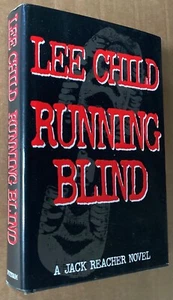 Running Blind / Jack Reacher #4 / Lee Child / Hardcover / 1st Printing / HCDJ - Picture 1 of 3