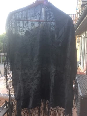 Ralph Lauren Putple Etiqueta Diseñador Noche Bufanda Seda Nuevo con Etiquetas Foto 1 de 4