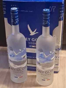 2 x GREY GOOSE Superpremium-Vodka aus Frankreich, 40% Vol., 1L/1000 ml - Bild 1 von 3