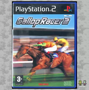 Gallop Racer 2 PlayStation 2 PS2 Corse di cavalli - Completo in scatola CIB PAL - Foto 1 di 9
