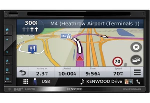 Kenwood DNX5190DABS autoradio 2-DIN DAB+ con GPS  Apple carplay  Android Auto  B - Foto 1 di 1