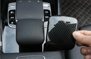 Fit For Benz GLB 2020-22 Carbon Fiber Style Central Console Gear Shift Knob Trim - Picture 1 of 10