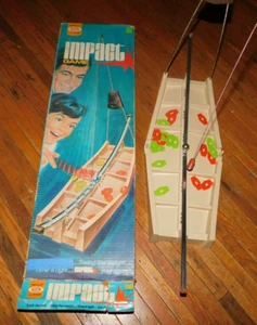 Not Complete For Parts Vintage 1971 Ideal Impact Game - Picture 1 of 6