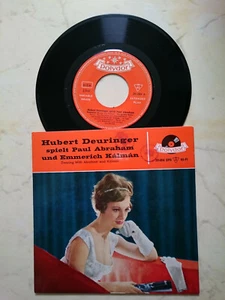 HUBERT DEURINGER spielt PAUL ABRAHAM UND EMMERICH KÁLMÁN POLYDOR EP 1959 - Bild 1 von 2