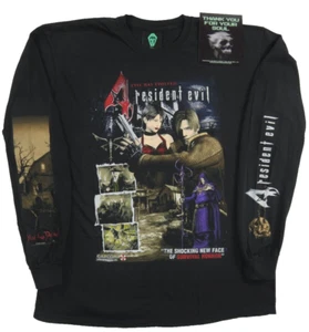 RE4 Resident Evil 4 Graveyard Goods Capcom Long Sleeve Shirt XL Horror Retro - Picture 1 of 6