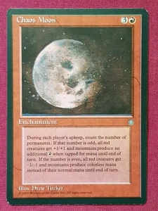 Magic The Gathering ICE AGE CHAOS MOON red card MTG - Bild 1 von 2