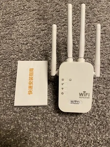 wifi extender Dual Band 1200mbps, Booster Covers Upto 100000 Sq. Ft. Euro Plug - Picture 1 of 9