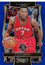 2016-17 Select Prizms Blue #5 Kyle Lowry Raptors /299 