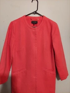 Talbots Jacke Mantel Rosa Gr. 6 Longline Tweed Karriere Büro Old Money Preppy - Bild 1 von 9