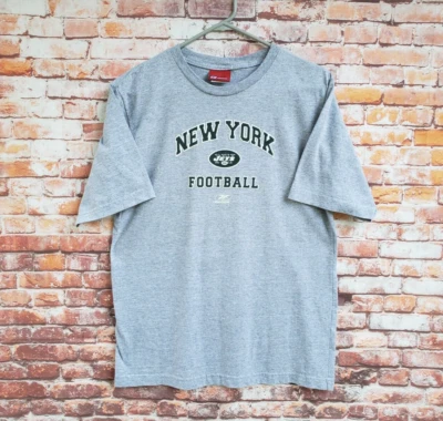 🔥 New York Jets Fútbol Reebok Gris Camisa Jóvenes Niños XL NFL Fútbol Foto 1 de 4