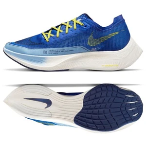 Nike ZoomX Vaporfly NEXT% 2 Royal/Yellow DM8324-400 Men Road Racing Shoes Sz 14 - Picture 1 of 9