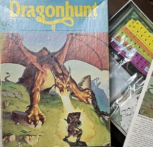 Dragonhunt Avalon Hill Dragon Hunt Board Game 838 Complete 1982 Partly Unpunched - Picture 1 of 11
