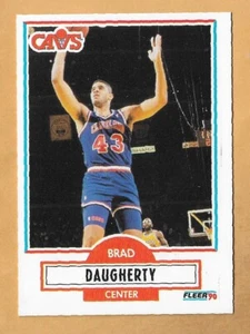 Brad Daugherty Cleveland Cavaliers #31 Fleer 1990 - Imagen 1 de 2