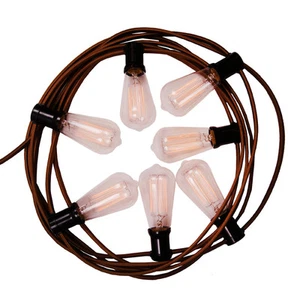 Portalámpara para cable festoon, autoensamblaje - soporte para lámpara de iluminación festoon - Imagen 1 de 1