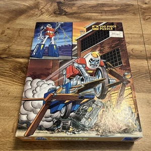 Vintage TONKA GoBots 1985 200pc JIGSAW PUZZLE CY-KILL NEW Rare With Gibson‘S Tag - Picture 1 of 5