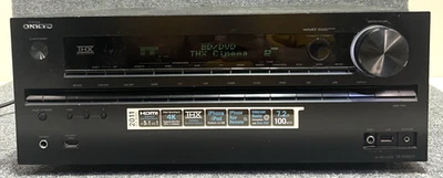 Onkyo TX-NR609 7.2 Channel Surround Sound Home Theater Receiver | tested working - Image 1 of 4