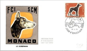 Monaco SC# 759 FDC 1970 The Doberman - A02703 - Picture 1 of 2