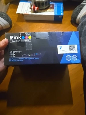 Repuesto de cartucho compatible con tinta E-z TM para Canon Pgi-250xl 251XL CLI Foto 1 de 4