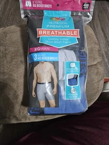 fruit of the loom Boxer briefs (3) 3 Packs - Picture 1 of 3