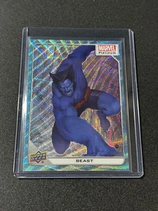 2023 Upper Deck Marvel Platinum Blue Surge #75 Beast X-Men D3 - Bild 1 von 2