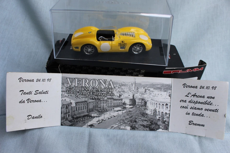 Brumm Ferrari TR 1959 Ecurie Francorchamps, 1/43, Brumm limited edition per 27^ - Immagine 1 di 4