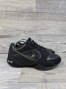 Scarpe da basket Nike da uomo taglia 7,5 Air Baseline 386240-001 nere - Foto 1 di 13
