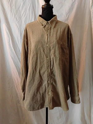 Northwest Territory Naturals Big Man Corduroy Long Sleeve 2X Button Up - Image 1 of 4