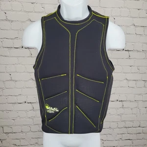 Liquid Force Black Cardigan Comp Vest Wakeboard Waterski Size Large L - Picture 1 of 11